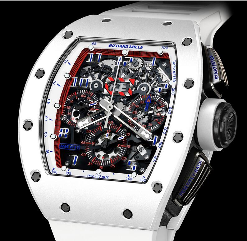 Richard Mille RM 011 replica Watch RM 011 Ceramic NTPT Flyback Chronograph Asia Limited Edition